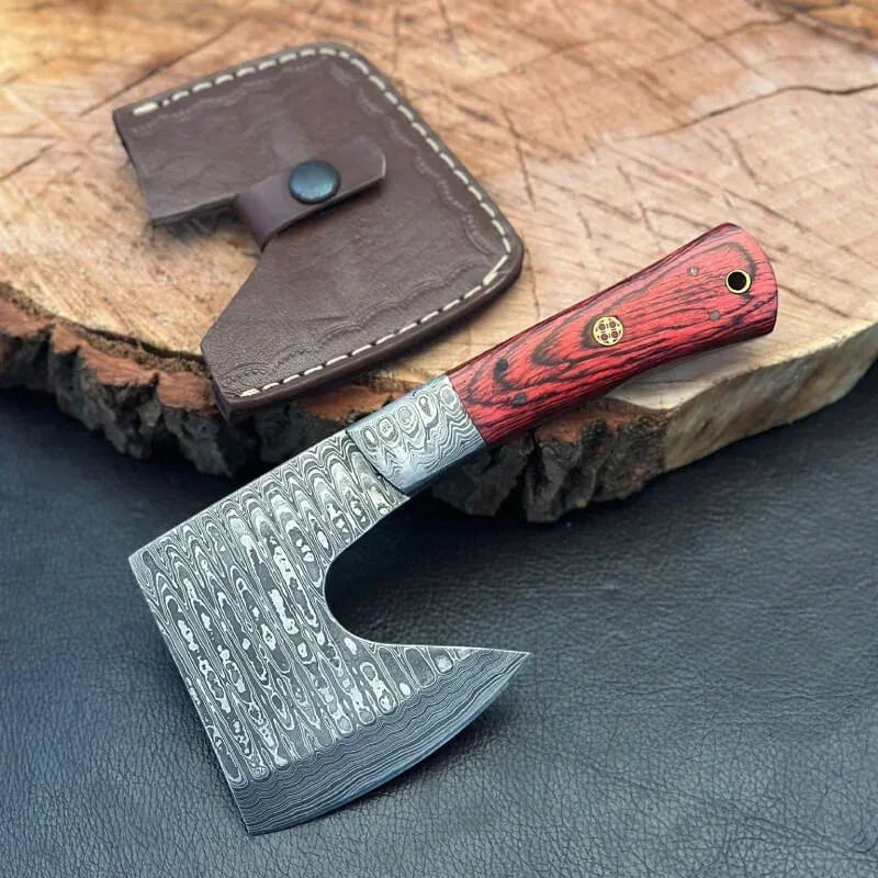 Handmade Meat Cleaver / Hatchet Camping Knife DH3 - Jayger