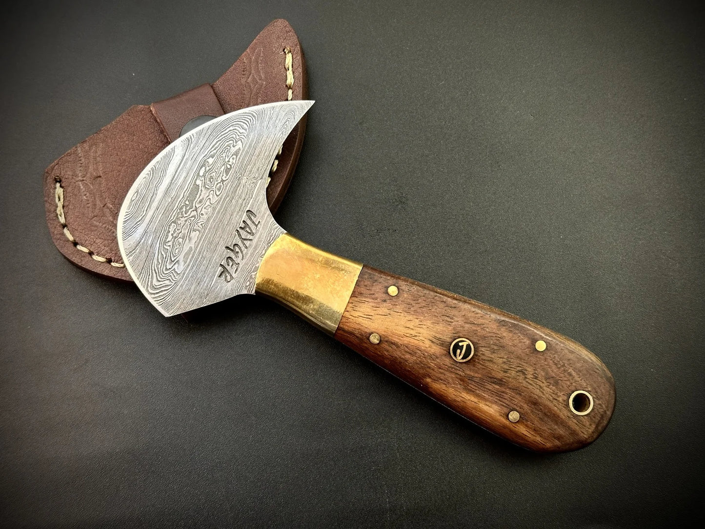 Handmade Leather Crafting Knife / Leather Working Tool QD-19