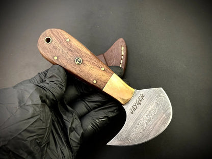 Handmade Leather Crafting Knife / Leather Working Tool QD-19