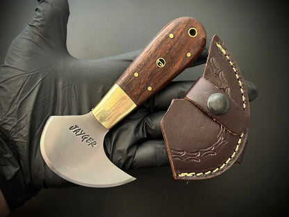 Hand Forged Carbon Steel Leather Cutter Set / Skiver