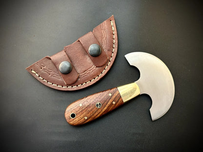 Hand Forged Carbon Steel Leather Cutter Set / Skiver