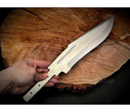 Handmade Bowie Knife Blank Blade – SD7