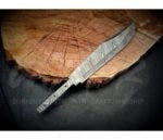 Handmade Damascus Steel Bowie Knife Blank Blade – SD3