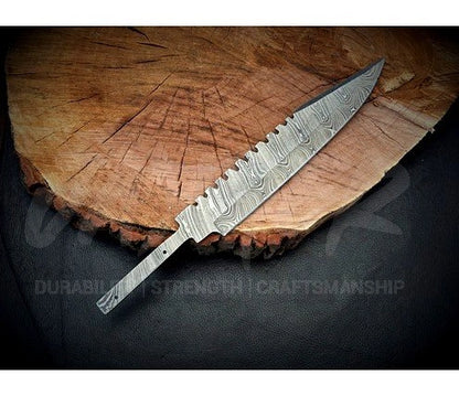 Handmade Bowie Knife Blade Blanks – SD4