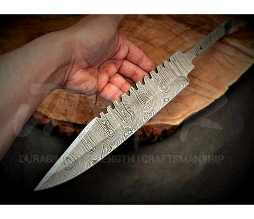 Handmade Bowie Knife Blade Blanks – SD4