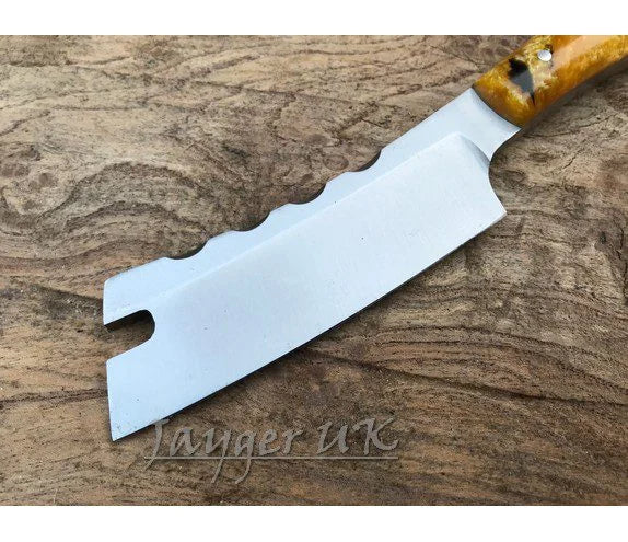 Hand Forged Straight Razor, Cut Throat, Kamisori Style – XC6