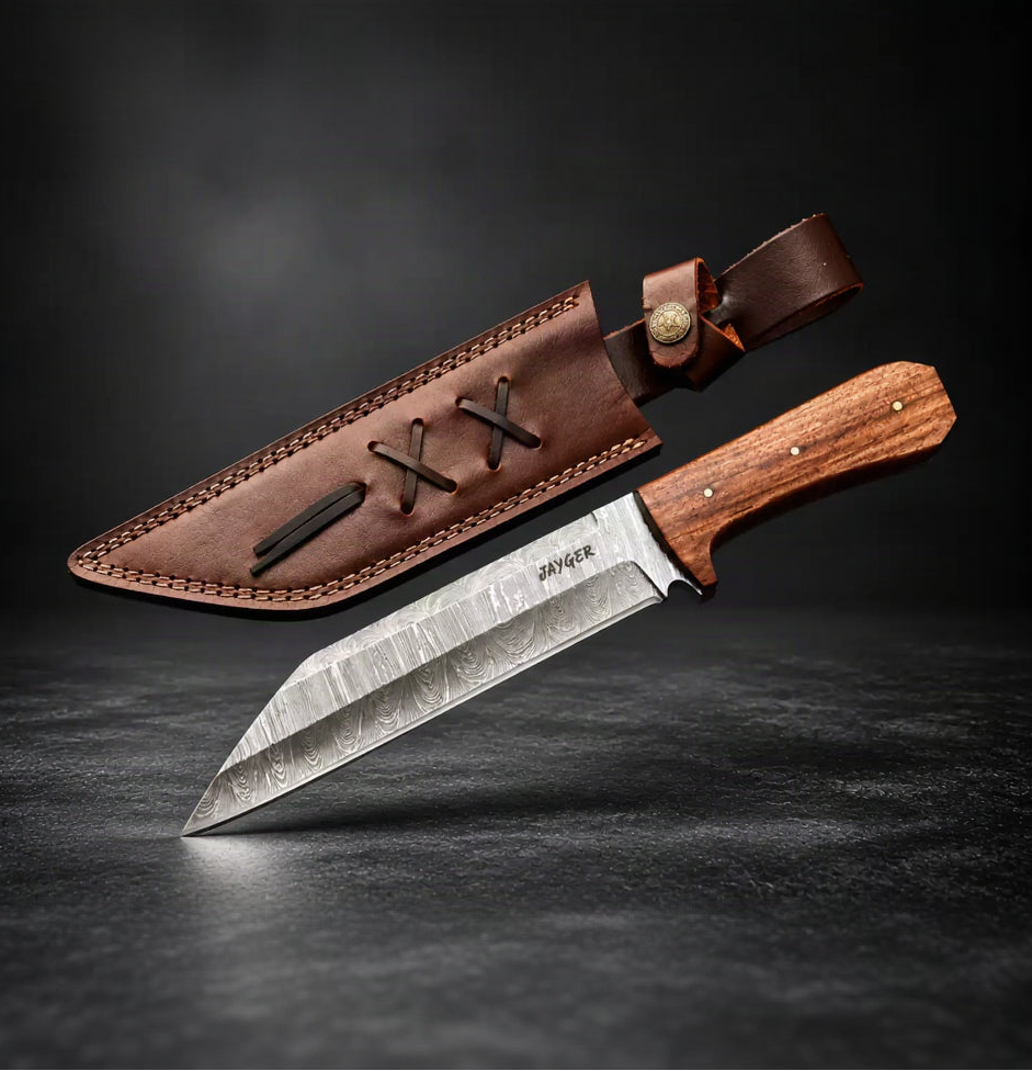 Handmade Damascus Steel Seax
