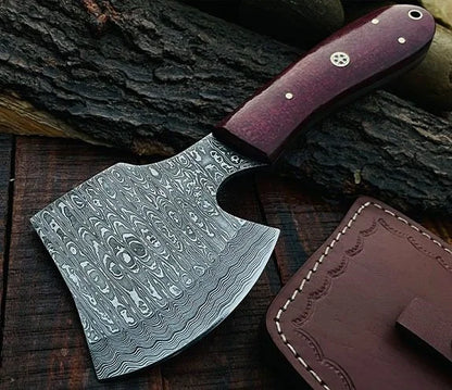 Handmade Meat Cleaver / Hatchet / Camping Knife DH6