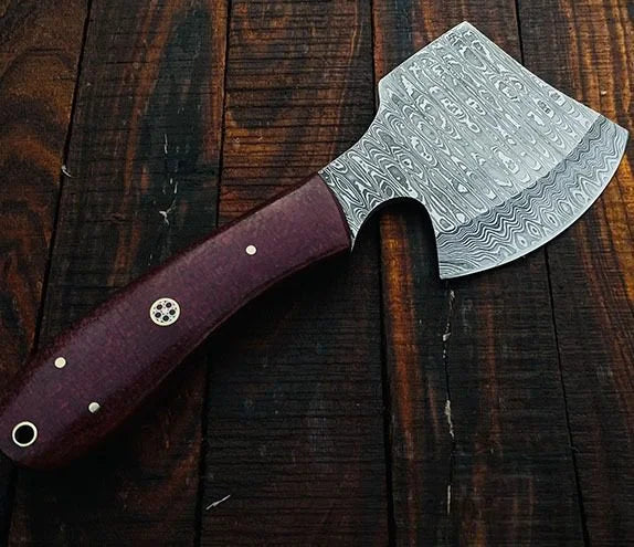 Handmade Meat Cleaver / Hatchet / Camping Knife DH6