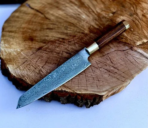 Handmade Damascus Steel Kiritsuke Knife