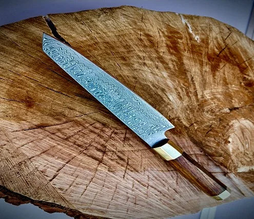 Handmade Damascus Steel Kiritsuke Knife