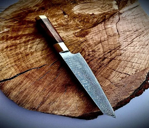 Handmade Damascus Steel Kiritsuke Knife