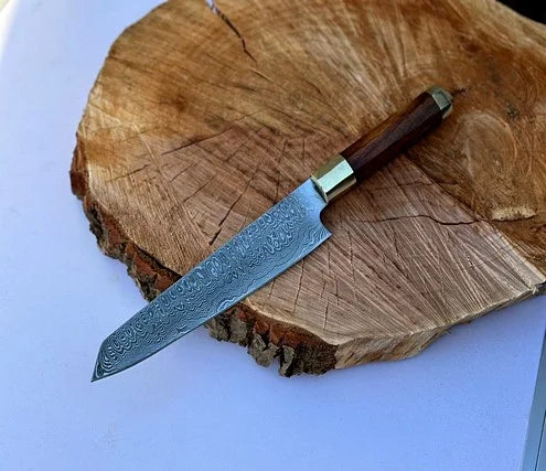 Handmade Damascus Steel Kiritsuke Knife