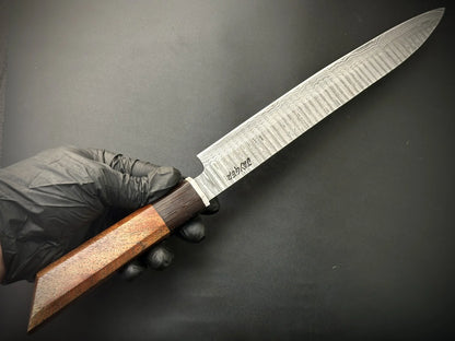 Handmade Damascus Steel Japanese Yanagiba Chef Knife