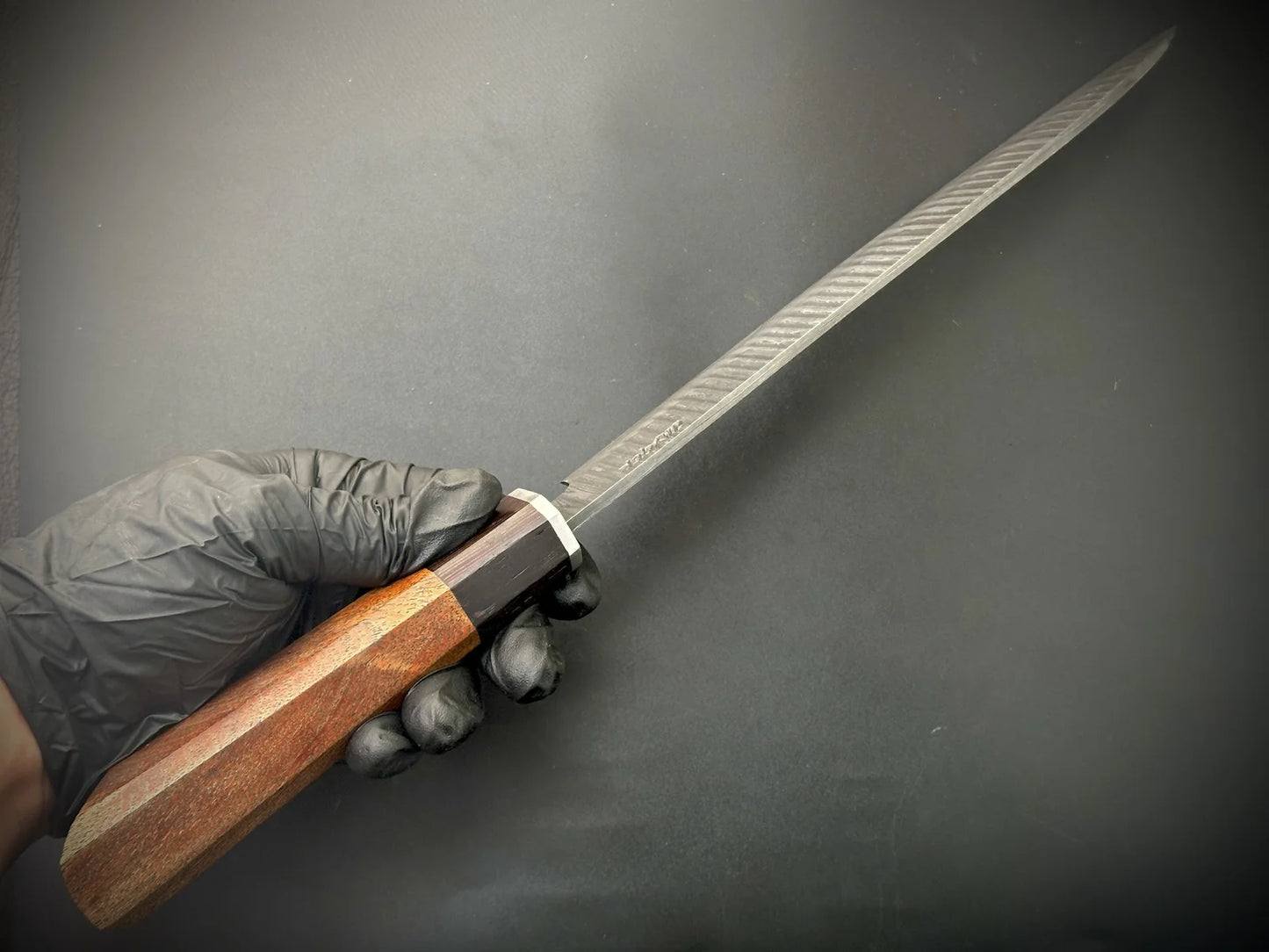 Handmade Damascus Steel Japanese Yanagiba Chef Knife