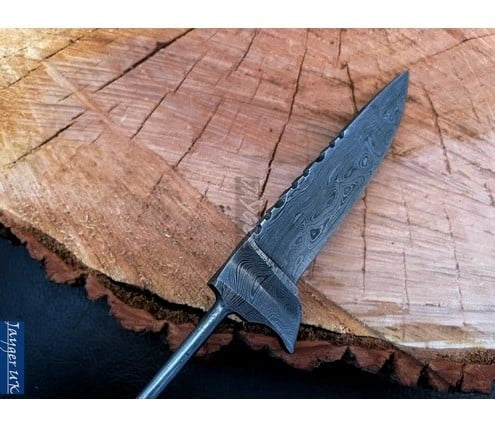 Handmade Damascus Steel Knife-Bavarian Blank Blades-Heat Treated-b130