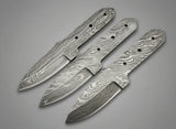 Hand Forged Damascus Boot Knife Blank Blade – B14 - Jayger