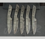 Hand Forged Damascus Steel Skinner Knife Blanks – B239 - Jayger