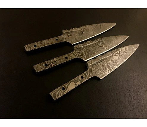 Hand Forged Sgian Dubh Knife Blank – B6