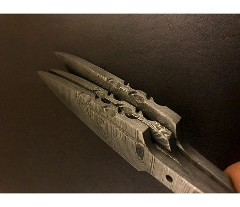 Hand Forged Sgian Dubh Knife Blank – B6