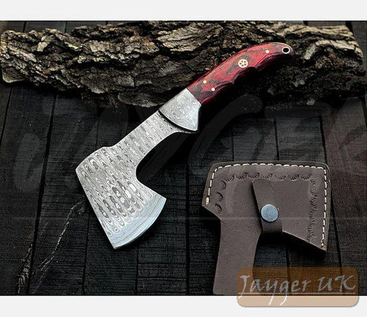 Handmade Damascus Steel Meat Cleaver – DH13