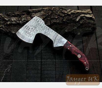 Handmade Damascus Steel Meat Cleaver – DH13