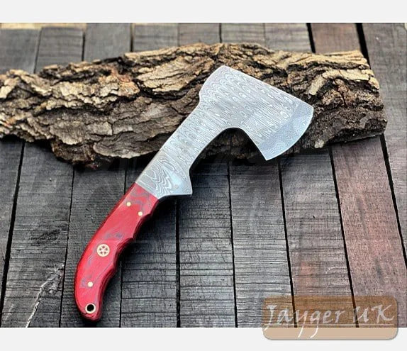 Handmade Damascus Steel Meat Cleaver – DH13