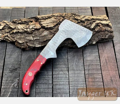 Handmade Damascus Steel Meat Cleaver – DH13