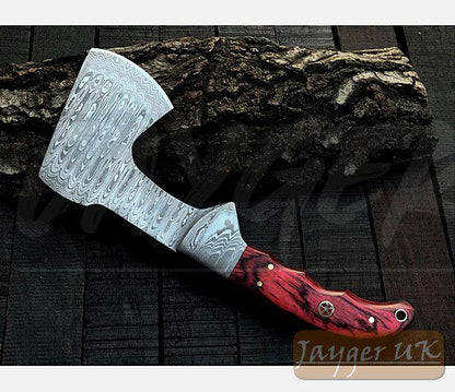 Handmade Damascus Steel Meat Cleaver – DH13