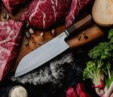 Handmade Kama Usuba Knife 180mm (07″) - Jayger