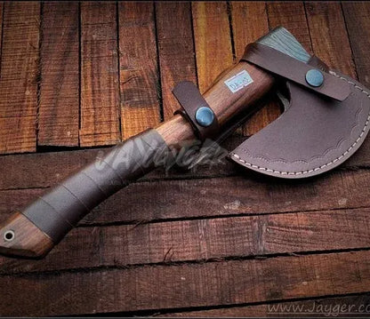 Handmade Viking Bearded Damascus Steel Axe/Hatchet