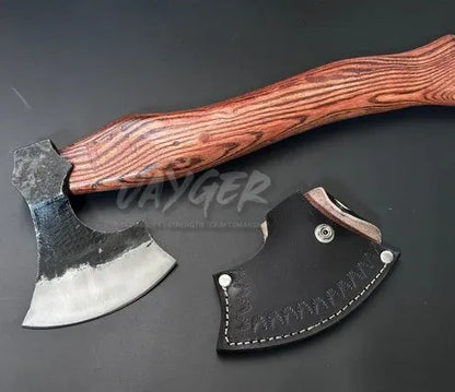 Hand Forged Viking Bearded Axe | Carbon Steel | CA21