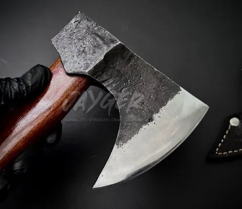 Hand Forged Carbon Steel Viking Axe – CA22