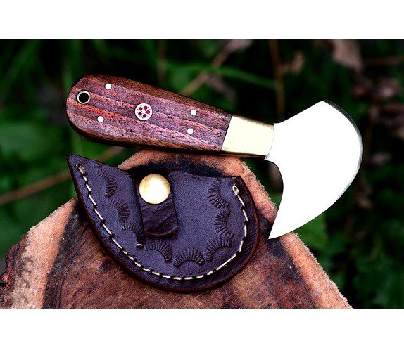 Handmade Round Head Knife / Leather Cutter - Jayger