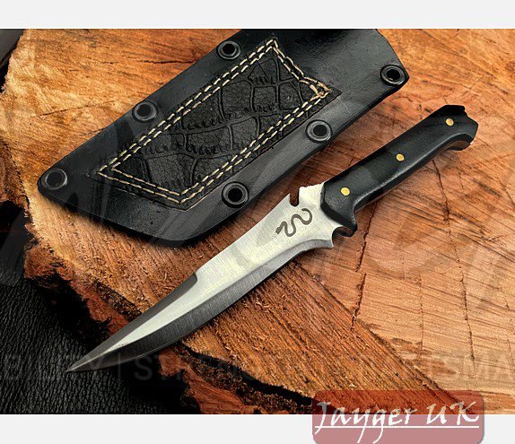 Handmade RE4 Jack Krauser knife With Leather Sheath - Jayger