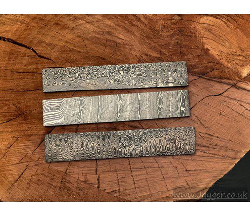 how to make damascus steel patterns