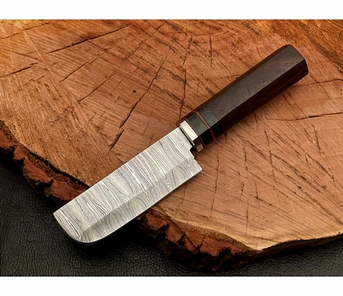 Handmade Damascus Steel Kitchen Knife/set of 5/ Hatchet/ Cleaver/ Vegetable  and Meat Cutting-kds3 