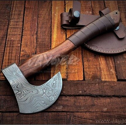 Damascus Steel viking Bearded axe uk