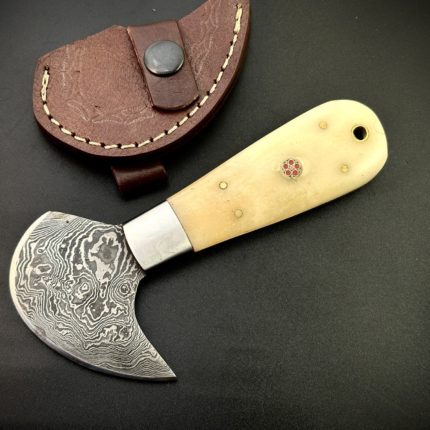 Leather knife