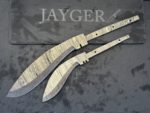 Damascus Steel Kukri Knife Blade