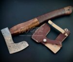 Handmade Damascus Steel Viking Bearded Axe